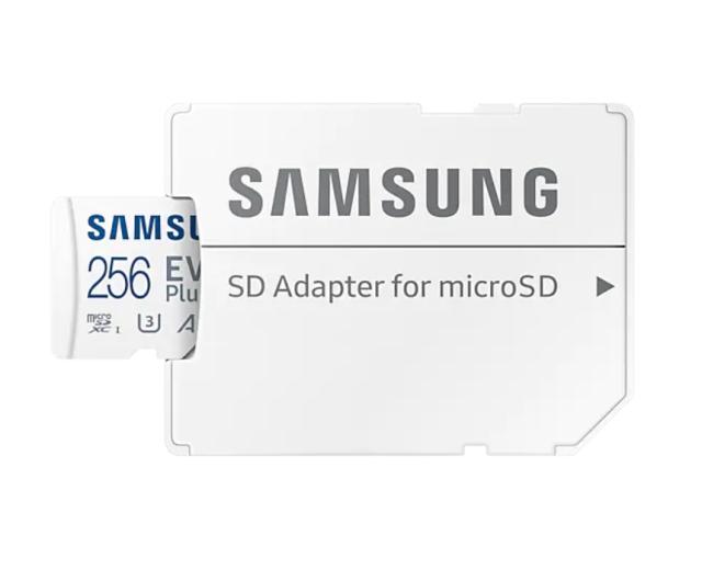 Карта памет Samsung 256GB micro SD Card EVO Plus with Adapter, Class10, Transfer Speed up to 130MB/s