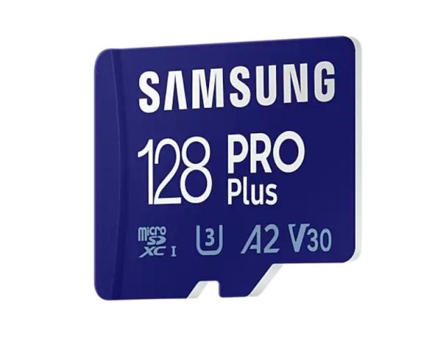 Карта памет Samsung 128GB micro SD Card PRO Plus with Adapter, Class10, Read 160MB/s - Write 120MB/s