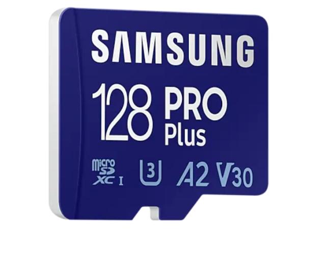 Карта памет Samsung 128GB micro SD Card PRO Plus with Adapter, Class10, Read 160MB/s - Write 120MB/s