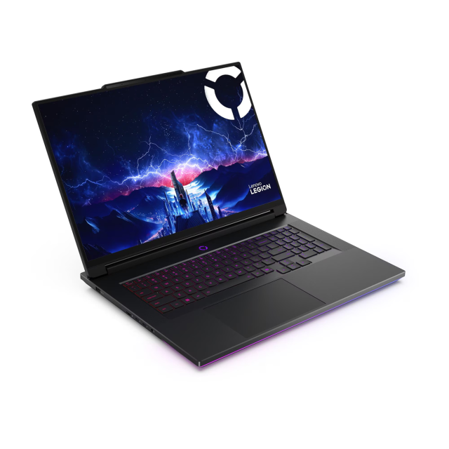Лаптоп Lenovo Legion 9 18IAX10 , Intel Core Ultra 9 275HX 24C (2.7/5.4GHz, 36MB Cache), 18.0" (45.72 cm) WQUXGA IPS, 240Hz, NVIDIA GF RTX5090 24GB GDDR7 DLSS 4, 64GB DDR5, 2TB M.2 NVMe SSD, Free DOS