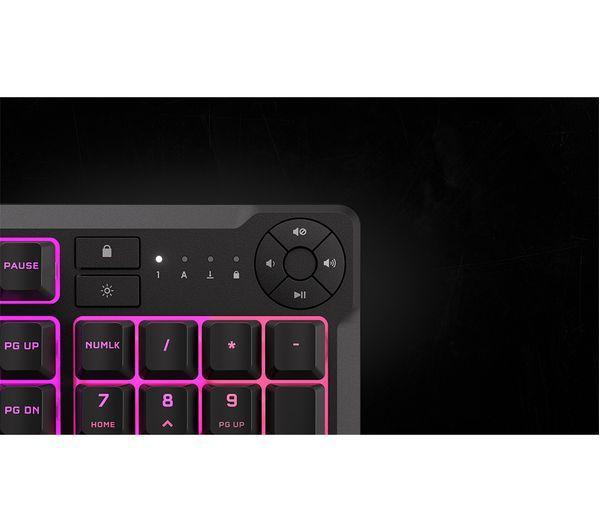 Геймърски комплект CORSAIR 4 в 1 - K55 CORE / HARPOON RGB PRO / HS35 Surround v2 / MM100