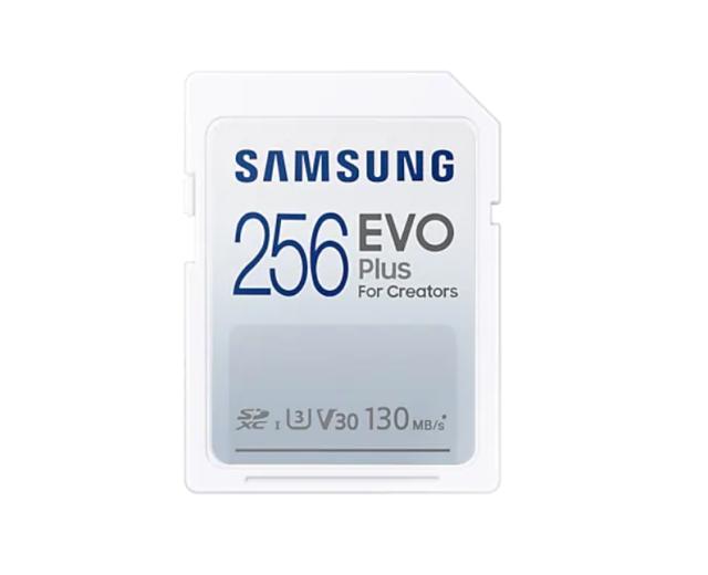Карта памет Samsung 256GB SD Card EVO Plus, Class10, Transfer Speed up to 130MB/s
