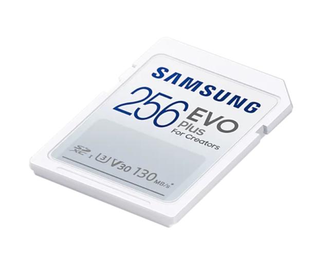 Карта памет Samsung 256GB SD Card EVO Plus, Class10, Transfer Speed up to 130MB/s