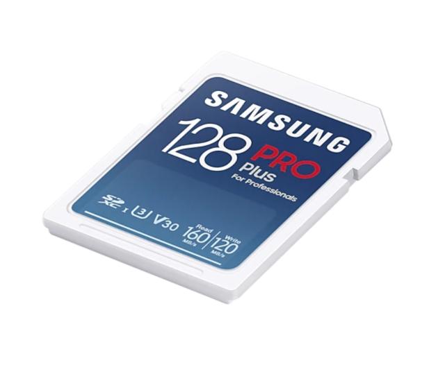 Карта памет Памет Samsung 128GB SD Card PRO Plus, Class10, Read 160MB/s - Write 120MB/s