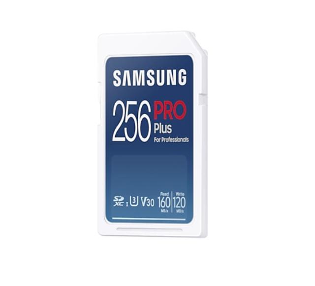 Карта памет Samsung 256GB SD Card PRO Plus, Class10, Read 160MB/s - Write 120MB/s