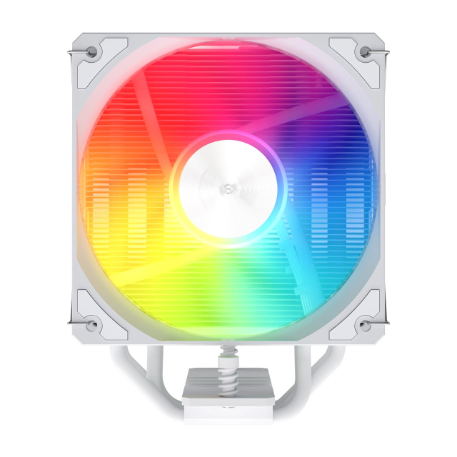 Охладител за процесор FSP NP5-WA HEAT-PIPE WHITE, Intel LGA: 1851 / 1700 / 1200, AMD: AM4 / AM5