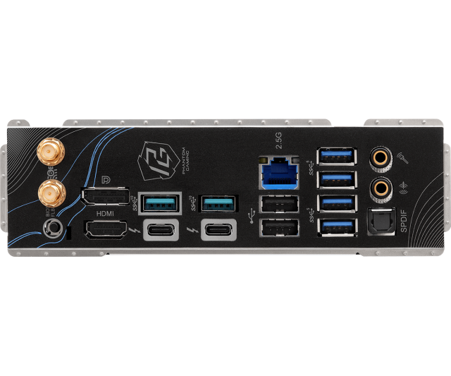 Дънна платка ASRock Z890M RIPTIDE WIFI, LGA1851, 4 x DDR5, 3 x M.2 NVMe, 4 x SATA3 6.0 Gb/s, Wi-Fi 6E, Bluetooth 5.3, HDMI, mATX