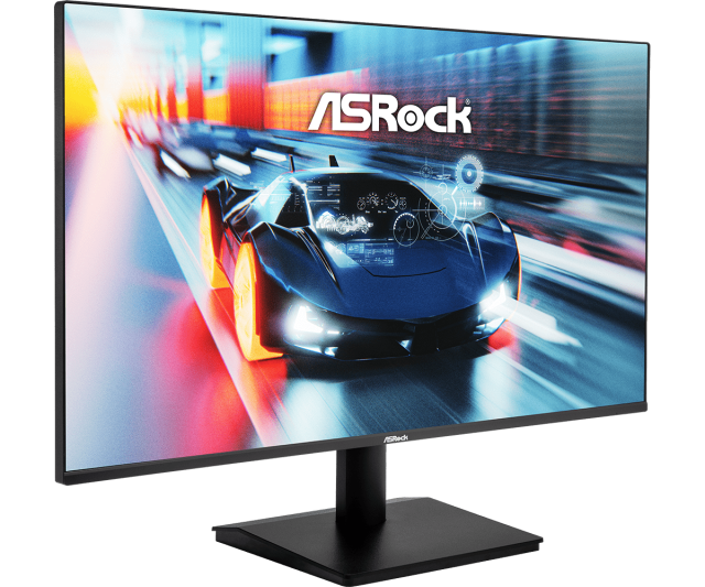 Монитор ASRock CL27FFB, 27"(68.58cm) FHD IPS Display, 144Hz, 1ms, 300 cd/m2, 1500:1, HDMI, VGA