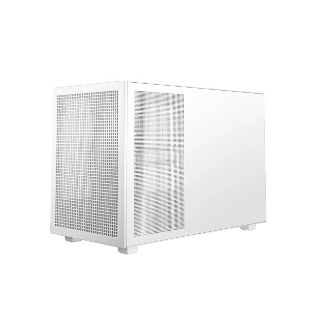 Кутия за компютър DeepCool CH260 WH, Mini Tower, 2x USB 3.0, 1x USB Type-C 3.2, 1x Audio, Mini-ITX / mATX