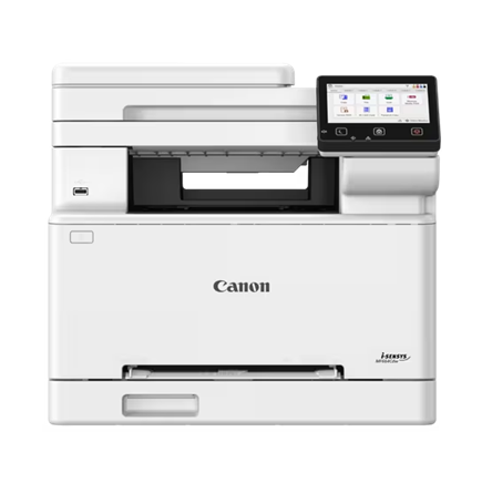 Многофункционално лазерно устройство Canon i-SENSYS MF664Cdw, А4, цветен, принтер/копир/скенер, 1200 x 1200 dpi, 25 стр/мин, Wi-Fi, LAN, USB 2.0 Hi-Speed