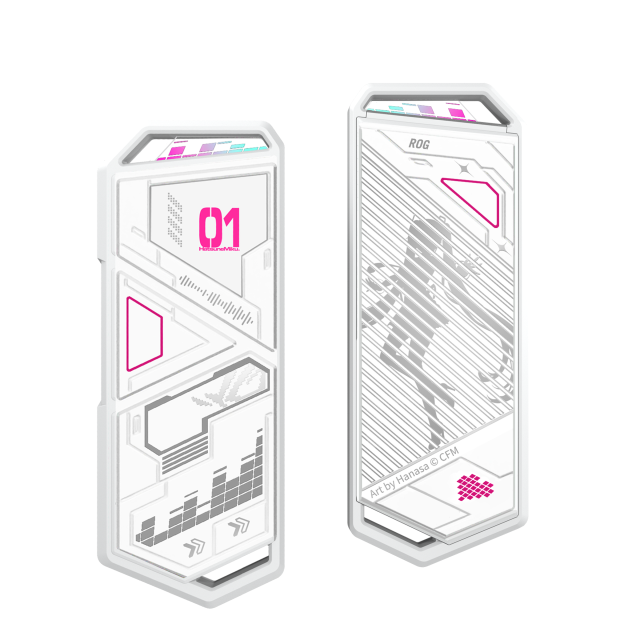 Кутия ASUS ROG Strix Arion Hatsune Miku Edition M.2 NVMe SSD, USB 3.2 Gen 2x1