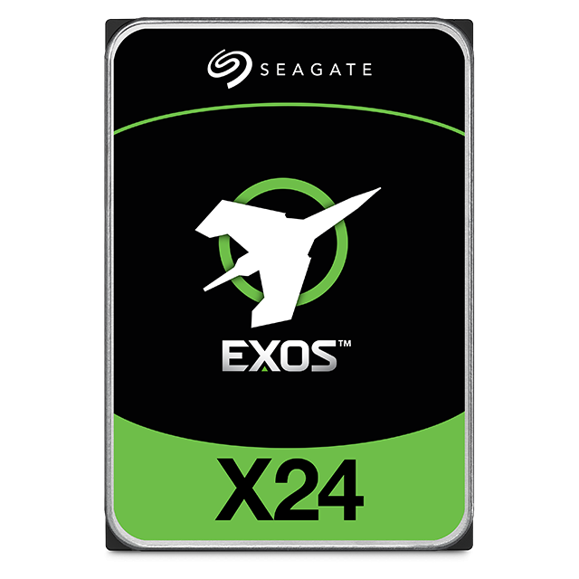 Твърд диск Seagate Exos X24 16TB SATA III 6Gb/s, 7200rpm, 512MB, 3,5" (8.89 cm)