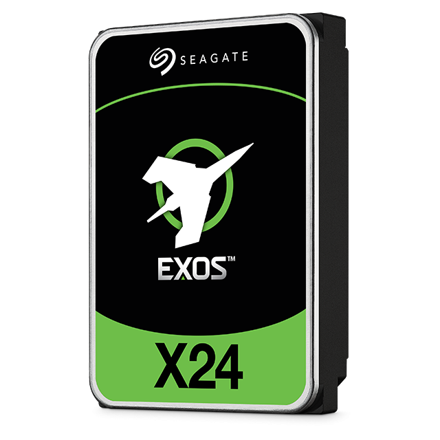 Твърд диск Seagate Exos X24 16TB SATA III 6Gb/s, 7200rpm, 512MB, 3,5" (8.89 cm)