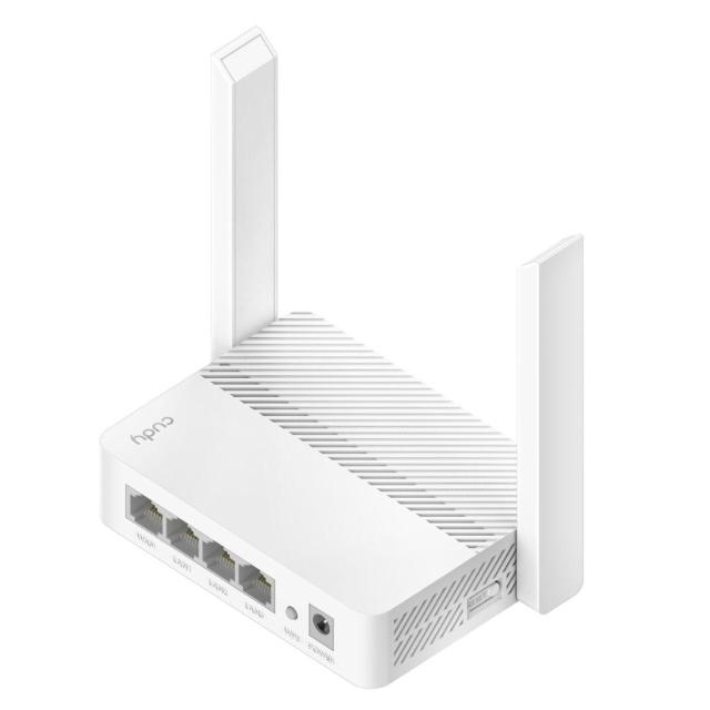 Рутер Cudy WR300, 2.4GHz / 300Mbps, 4 x 10/100 Mbps RJ45 Ports, 1x WAN port, the rest are LAN ports