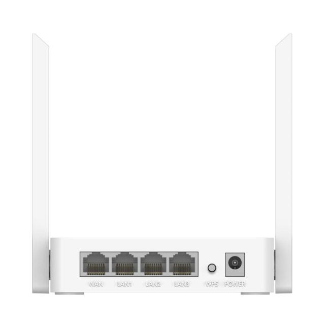 Рутер Cudy WR300, 2.4GHz / 300Mbps, 4 x 10/100 Mbps RJ45 Ports, 1x WAN port, the rest are LAN ports