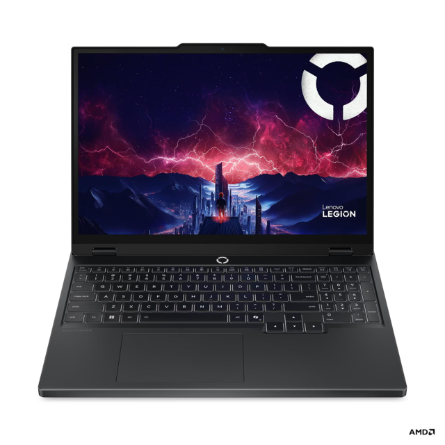 Лаптоп Lenovo Legion 5 15AHP10, AMD Ryzen 7 260 8C (3.8 / 5.1 GHz, 16 MB cache), 15.1" (38.35 cm) WQXGA OLED 165Hz, NVIDIA RTX 5060 8GB GDDR7 DLSS 4, 24GB DDR5, 1TB M.2 NVMe SSD, Free DOS