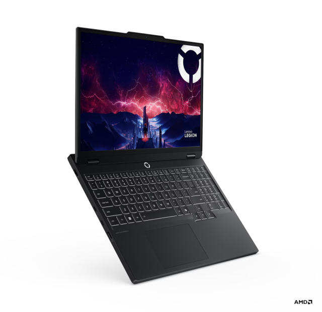 Лаптоп Lenovo Legion 5 15AHP10, AMD Ryzen 7 260 8C (3.8 / 5.1 GHz, 16 MB cache), 15.1" (38.35 cm) WQXGA OLED 165Hz, NVIDIA RTX 5060 8GB GDDR7 DLSS 4, 24GB DDR5, 1TB M.2 NVMe SSD, Free DOS