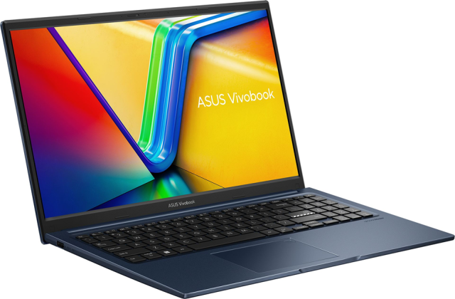 Лаптоп ASUS Vivobook 15 X1504VA-BQ3939, Intel Core 7 150U 10C (1.2 / 5.4 GHz, 12MB Cache), 15.6'' (39.62 cm) FHD IPS, Intel Iris Xe Graphics, 16GB DDR4, 1TB M.2 NVMe SSD, Free DOS