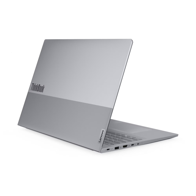 Лаптоп Lenovo ThinkBook 16 G8 IAL, Intel Core Ultra 7 255H 16C (1.50 / 5.10 GHz, 24MB Cache), 15.6'' (39.62 cm) WUXGA IPS Anti-glare, 16GB DDR5, 512GB M.2 NVMe SSD, Free DOS