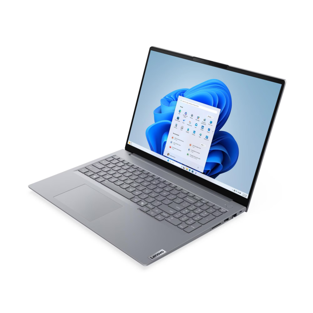 Лаптоп Lenovo ThinkBook 16 G8 IRL, Intel Core 5 210H 8C (1.6 / 4.8 GHz, 12MB Cache), 15.6'' (39.62 cm) WUXGA IPS Anti-glare, 16GB DDR5, 512GB M.2 NVMe SSD, Free DOS