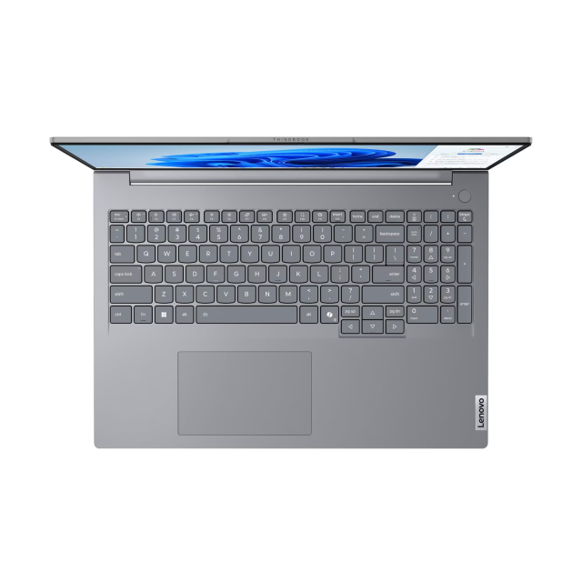 Лаптоп Lenovo ThinkBook 16 G7 ARP, AMD Ryzen 5 7535HS 6C (3.3 / 4.55 GHz, 16MB Cache), 16.0" (40.64 cm) WUXGA IPS Anti-glare, 16GB DDR5, 512GB M.2 NVMe SSD, Free DOS