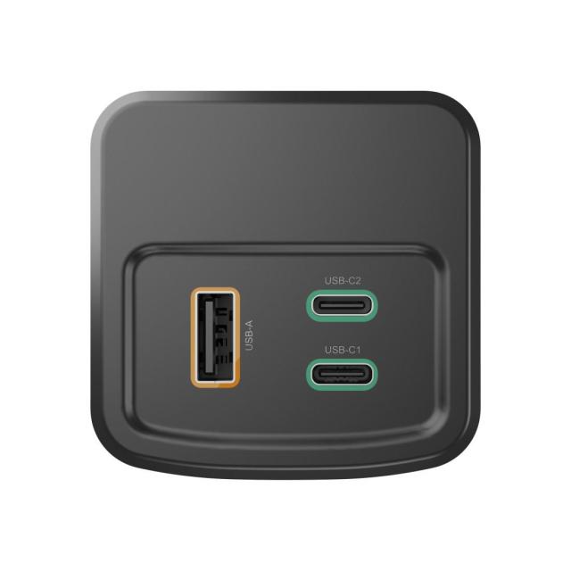 Външна батерия HAMA „High Power“, 24 000 mAh, 200 W, 2x USB-C, USB-A, бързо зареждане