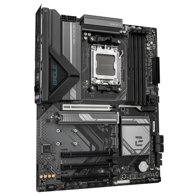 Дънна платка GIGABYTE B650E EAGLE WF6E, AM5, 4 x DDR5, 3 x M.2, 4 x SATA 6Gb/s, Wi-Fi 6E+BT, HDMI, DP. ATX 