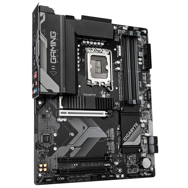 Дънна платка GIGABYTE B760 GAMING X D4 GEN5, LGA1700, 4 x DDR4, 4 x SATA 6Gb/s, 3 x m.2, HDMI, DP, ATX