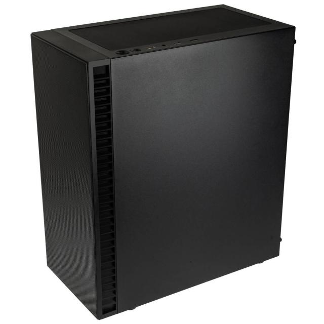 Кутия Kolink Observatory HF Mesh Black, Middle Tower, 1 x USB 3.0. 1 x USB 2.0, 1 x HD Audio, ATX / Micro ATX / Mini ITX
