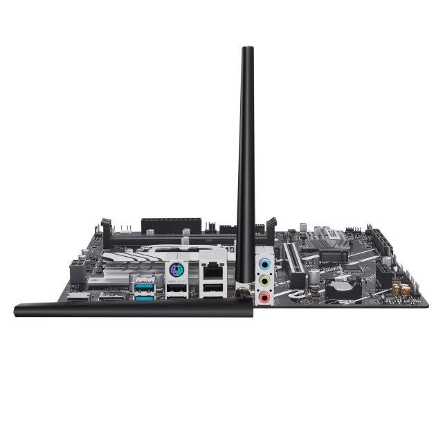 Дънна платка ASUS PRIME H810M-A WIFI, LGA1851, 2x DDR5, 2x M.2, 4x SATA 6Gb/s, Wi-Fi 6, Bluetooth v5.3, HDMI, DP, micro ATX