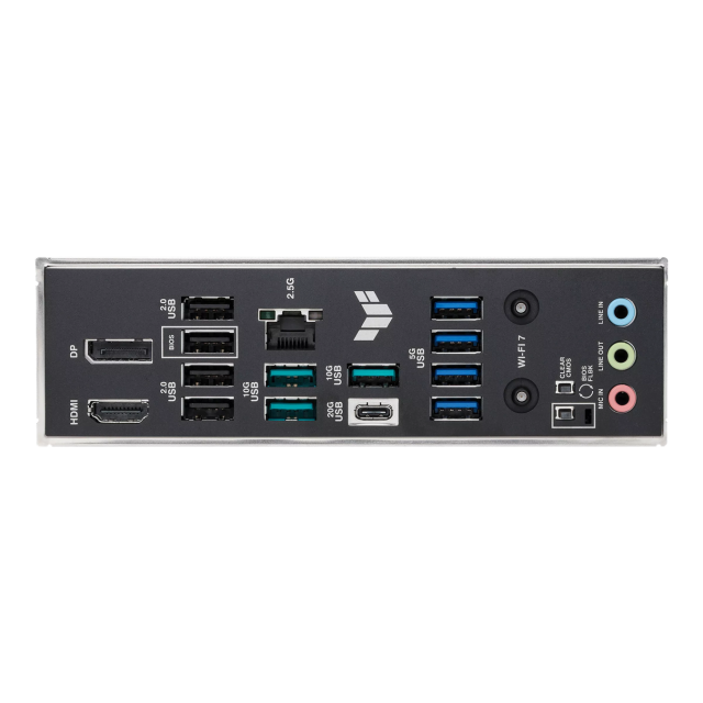 Дънна платка ASUS TUF GAMING B850M-PLUS WIFI7, AMD5, 4x DDR5, 3x M.2, 4x SATA 6Gb/s, Wi-Fi 7, Bluetooth v5.4, HDMI, DP, micro ATX