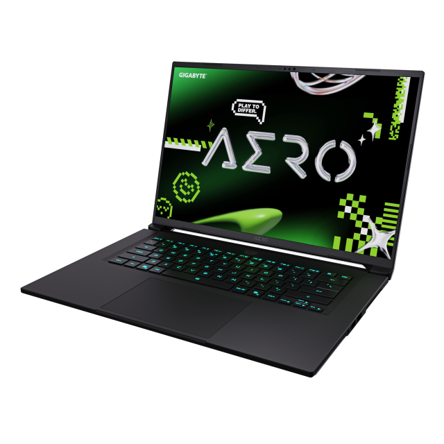 Лаптоп GIGABYTE AERO X16 1VH93EEC94AH, AMD Ryzen AI 7 350 8C (2.0 / 5.0 GHz, 16MB Cache), 16.0" (40.64 cm) WQXGA IPS, 165 Hz, NVIDIA GF RTX 5060 8GB GDDR7 DLSS 4, 16GB DDR5, 1TB M.2 NVMe SSD, Windows 11 Home