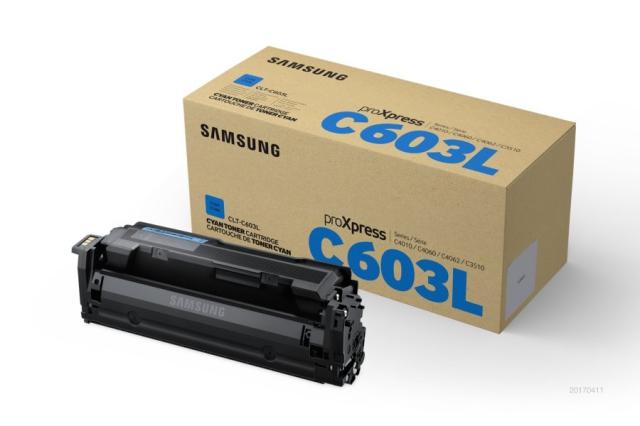 Консуматив Samsung CLT-C603L H-Yld Cyan Toner Crtg