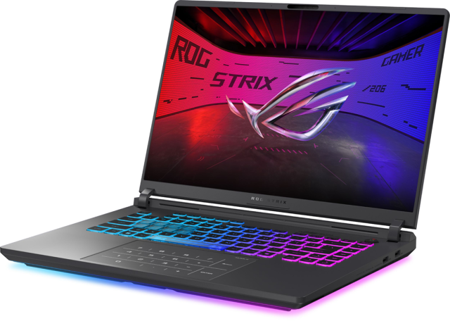 ASUS ROG STRIX G16 INTEL CORE ULTRA 9 275HX 32GB 1TB RTX 5060 16'' 2.5K 240HZ GRAY