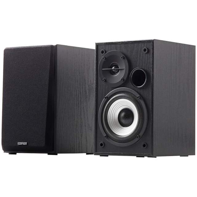 Тонколони Edifier R980T 2.0, 24W RMS, RCA and 3.5mm, Black