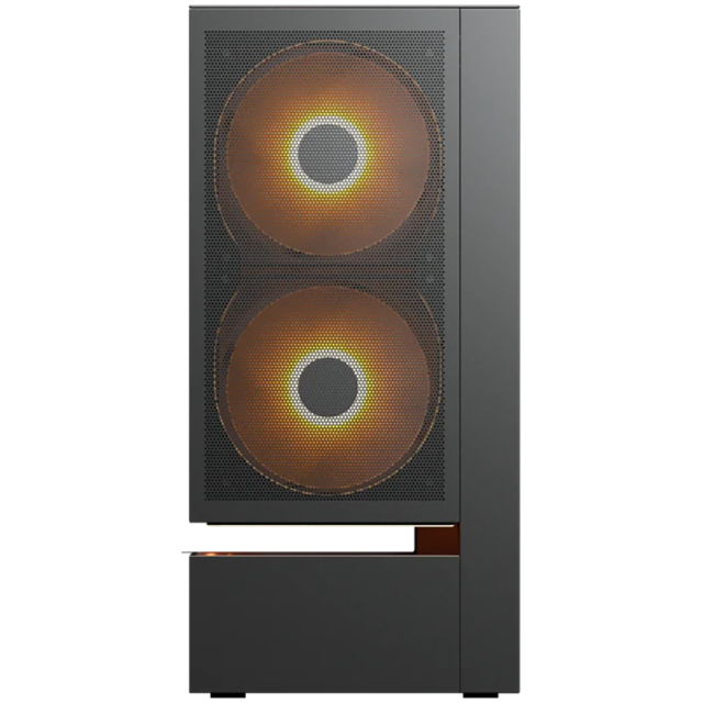 Кутия COUGAR CFV235 Mesh PC Case Black, Mid Tower, 2 x USB 3.0, 1 x USB Type-C, Mini ITX / Micro ATX / ATX