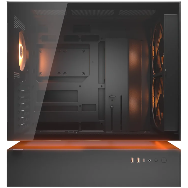 Кутия COUGAR CFV235 Mesh PC Case Black, Mid Tower, 2 x USB 3.0, 1 x USB Type-C, Mini ITX / Micro ATX / ATX