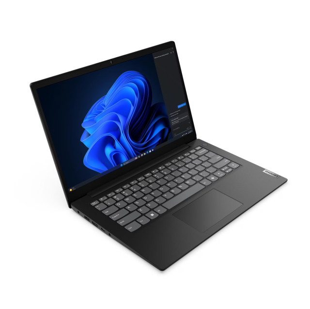 Лаптоп Lenovo V14 G5 IRL, Intel Core i5-13420H 8C (3.40 / 4.60 GHz, 12MB Cache), 14.0" (35.56 cm) FHD TN Anti-glareIntel, UHD Graphics Xe G4, 8GB DDR5, 512GB M.2 NVMe SSD, Free DOS