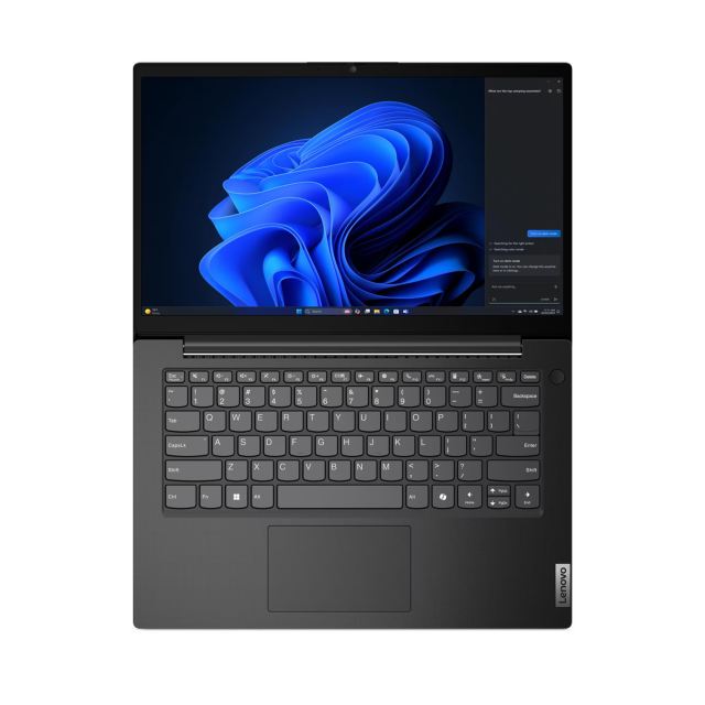Лаптоп Lenovo V14 G5 IRL, Intel Core i5-13420H 8C (3.40 / 4.60 GHz, 12MB Cache), 14.0" (35.56 cm) FHD TN Anti-glareIntel, UHD Graphics Xe G4, 8GB DDR5, 512GB M.2 NVMe SSD, Free DOS