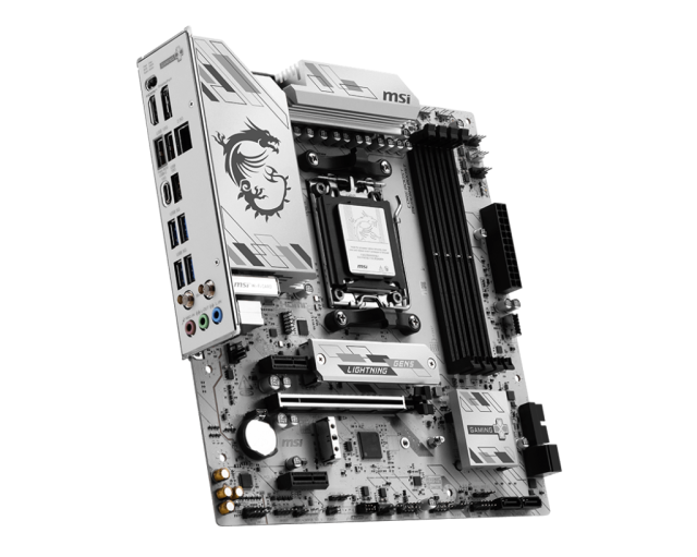 Дънна платка MSI B850M GAMING PLUS WIFI6E, AM5, 4 x DDR5, 2 x M.2, 4 x SATA, HDMI, DP, mATX