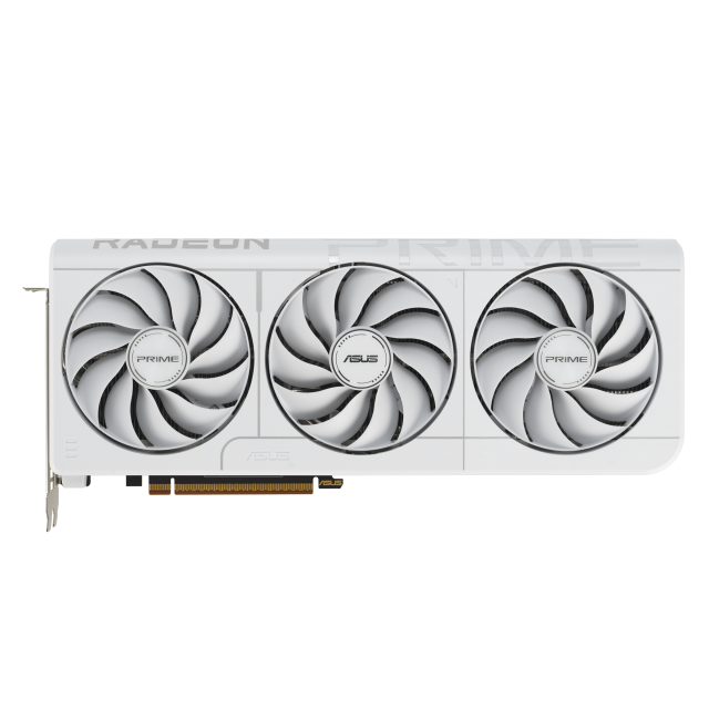 Видео карта ASUS PRIME RADEON RX 9070 XT White OC 16GB GDDR6, 256-bit, HDMI, DP