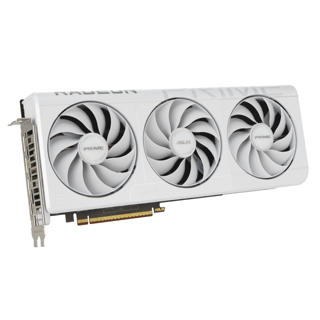 Видео карта ASUS PRIME RADEON RX 9070 XT White OC 16GB GDDR6, 256-bit, HDMI, DP