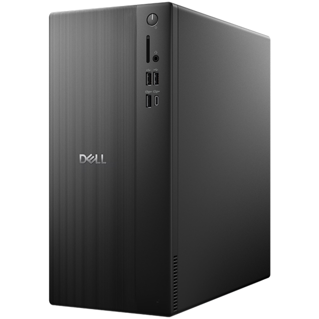 Компютър Dell Pro Essential QVT1260, Intel Core i3-14100 4C (3.5 / 4.7 GHz, 12MB Cache), Intel UHD Graphics 730, 8GB DDR5, 512 GB SSD M.2 NVMe, WiFi+BT, BG KBD+Mouse, Ubuntu