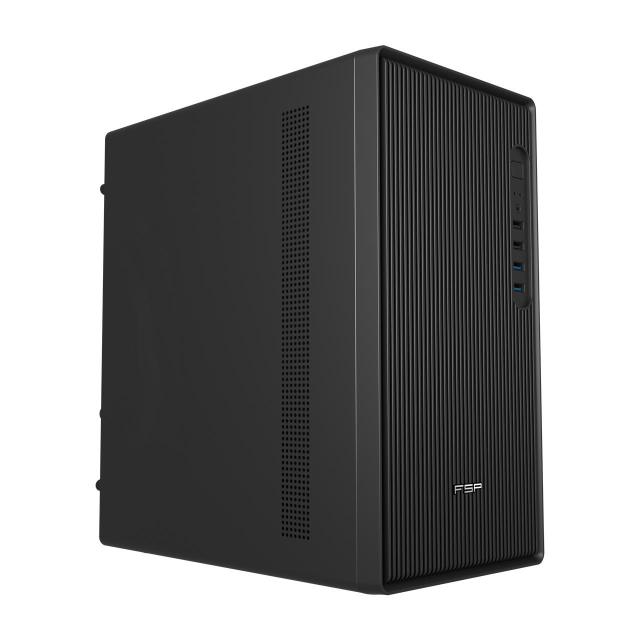 Кутия FSP Group S120-B, Mini-Tower, 2 x USB3.0, 2 x USB2.0, Micro ATX, Mini-ITX