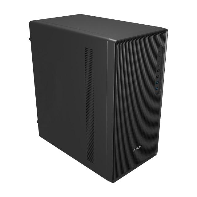Кутия FSP Group S120-B, Mini-Tower, 2 x USB3.0, 2 x USB2.0, Micro ATX, Mini-ITX