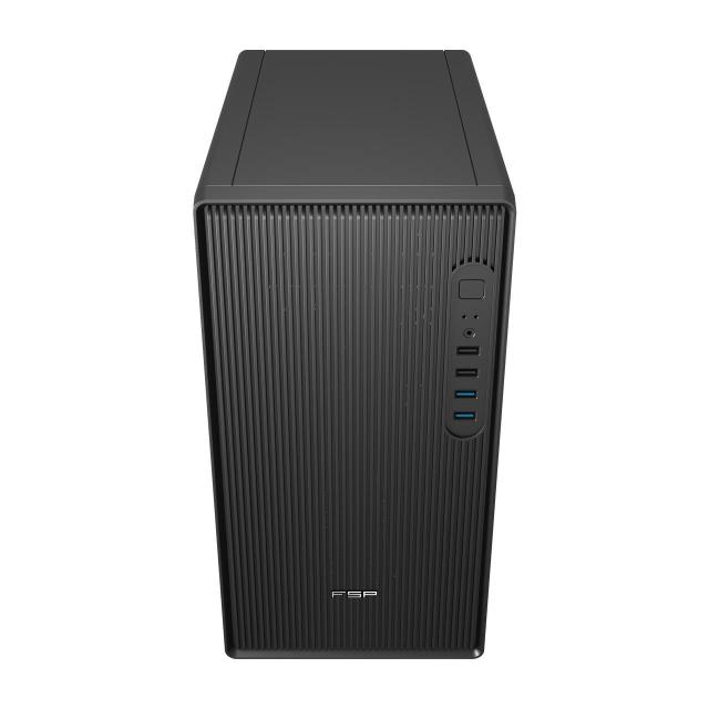 Кутия FSP Group S120-B, Mini-Tower, 2 x USB3.0, 2 x USB2.0, Micro ATX, Mini-ITX