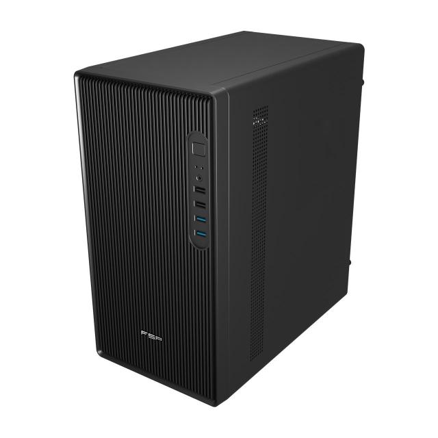 Кутия FSP Group S120-B, Mini-Tower, 2 x USB3.0, 2 x USB2.0, Micro ATX, Mini-ITX