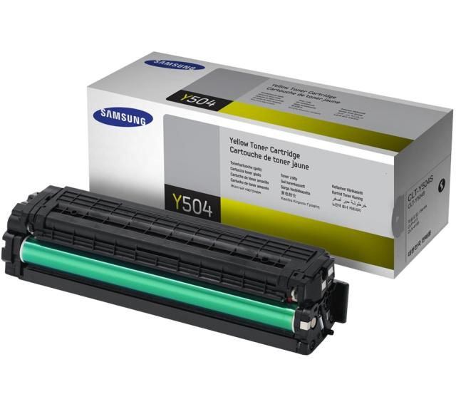 Консуматив Samsung CLT-Y504S Yellow Toner Cartridge