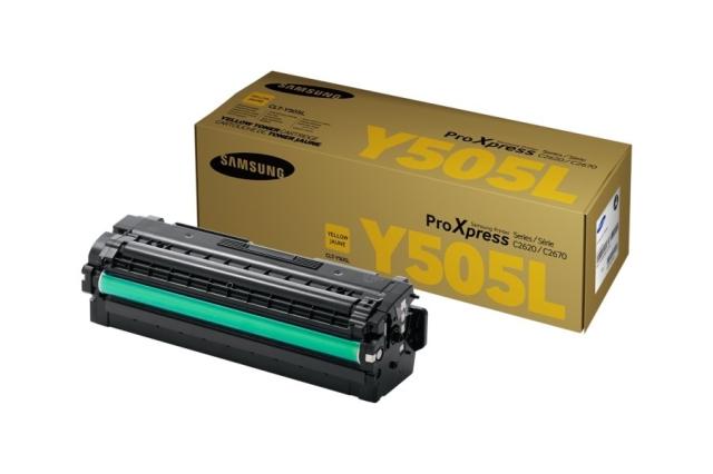 Консуматив Samsung CLT-Y505L H-Yield Yel Toner Crtg