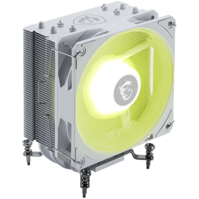 Охладител за процесор MSI MAG COREFROZR AA13 WHITE, 5V ARGB 3-PIN Header, LGA 1700, 1851/8 АМ4, AM5